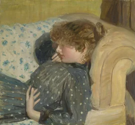 Girl on a Sofa, 1891